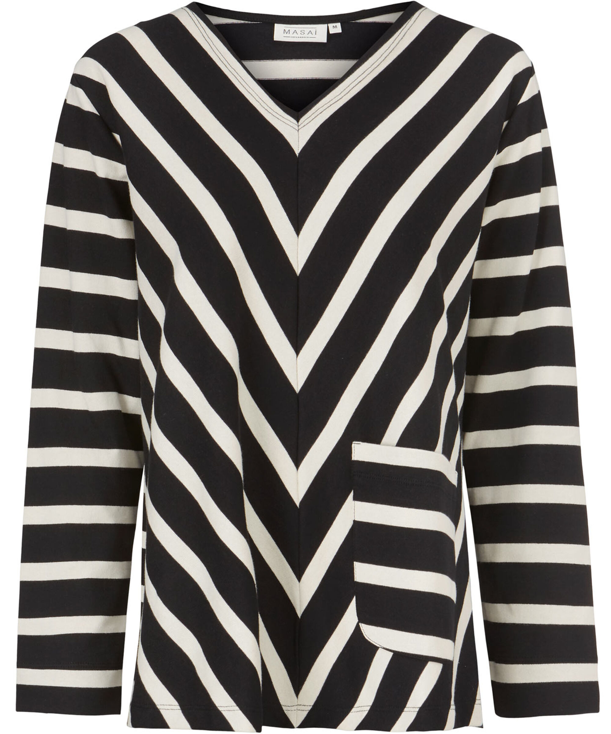 BELINA JERSEY TOPP, Black