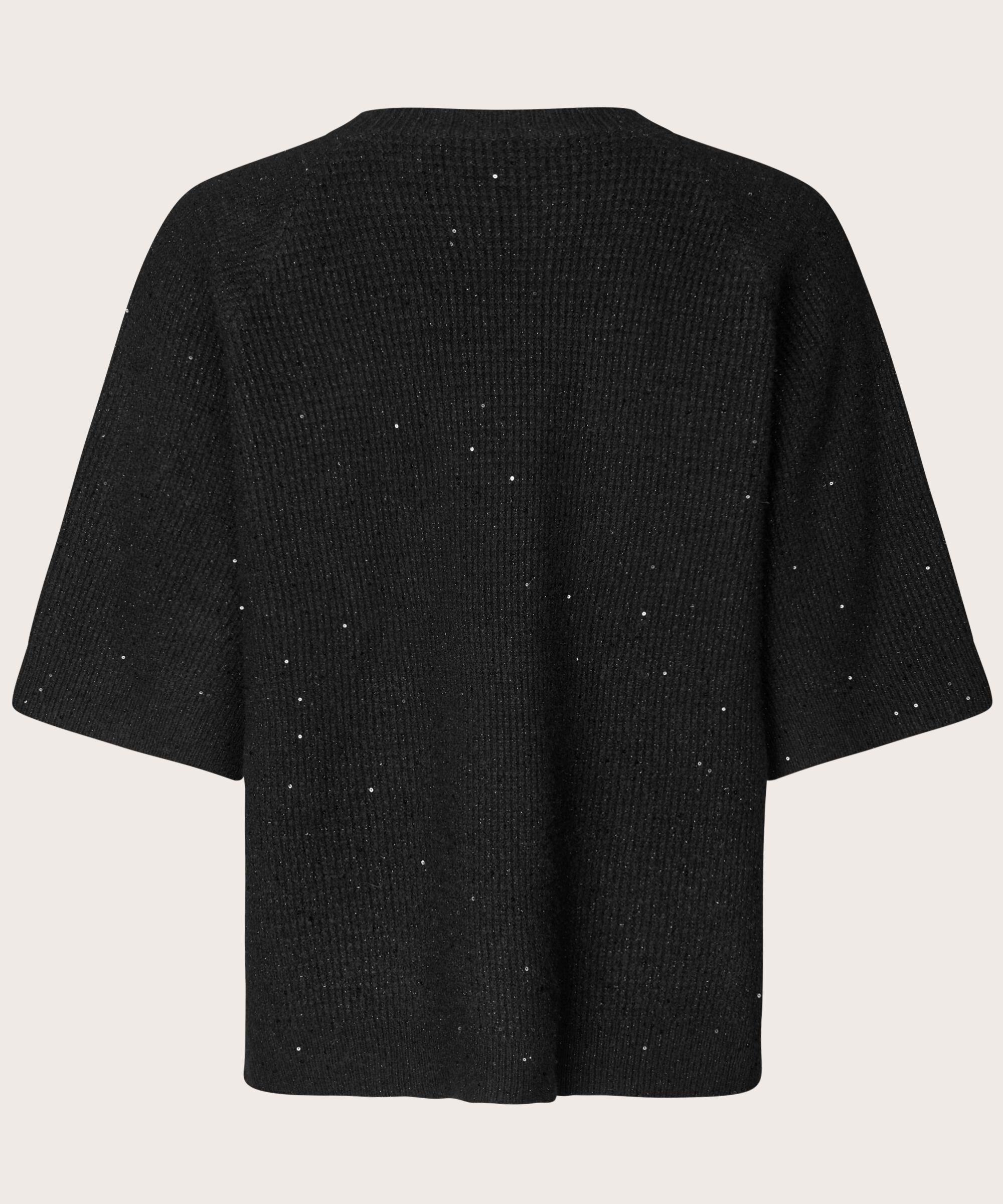 Farinna Strikkegenser, Black
