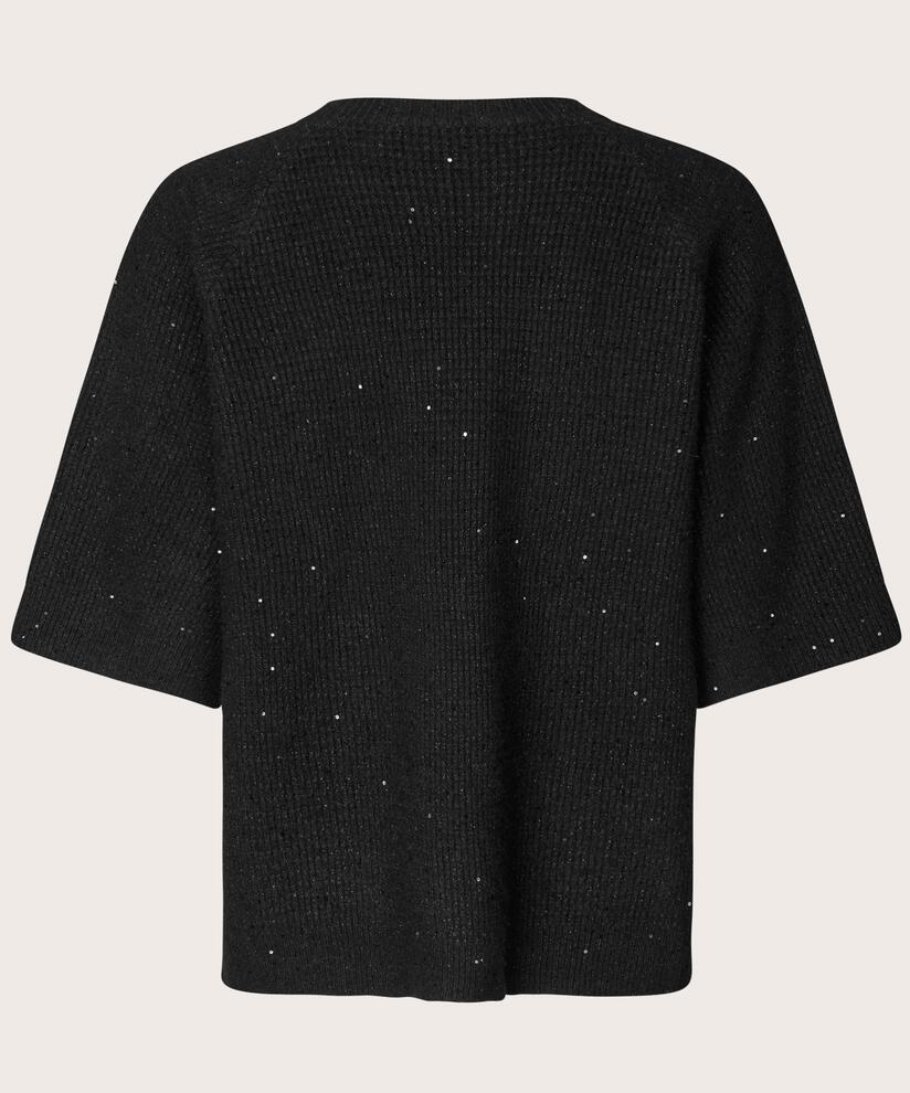 Farinna Strikkegenser, Black