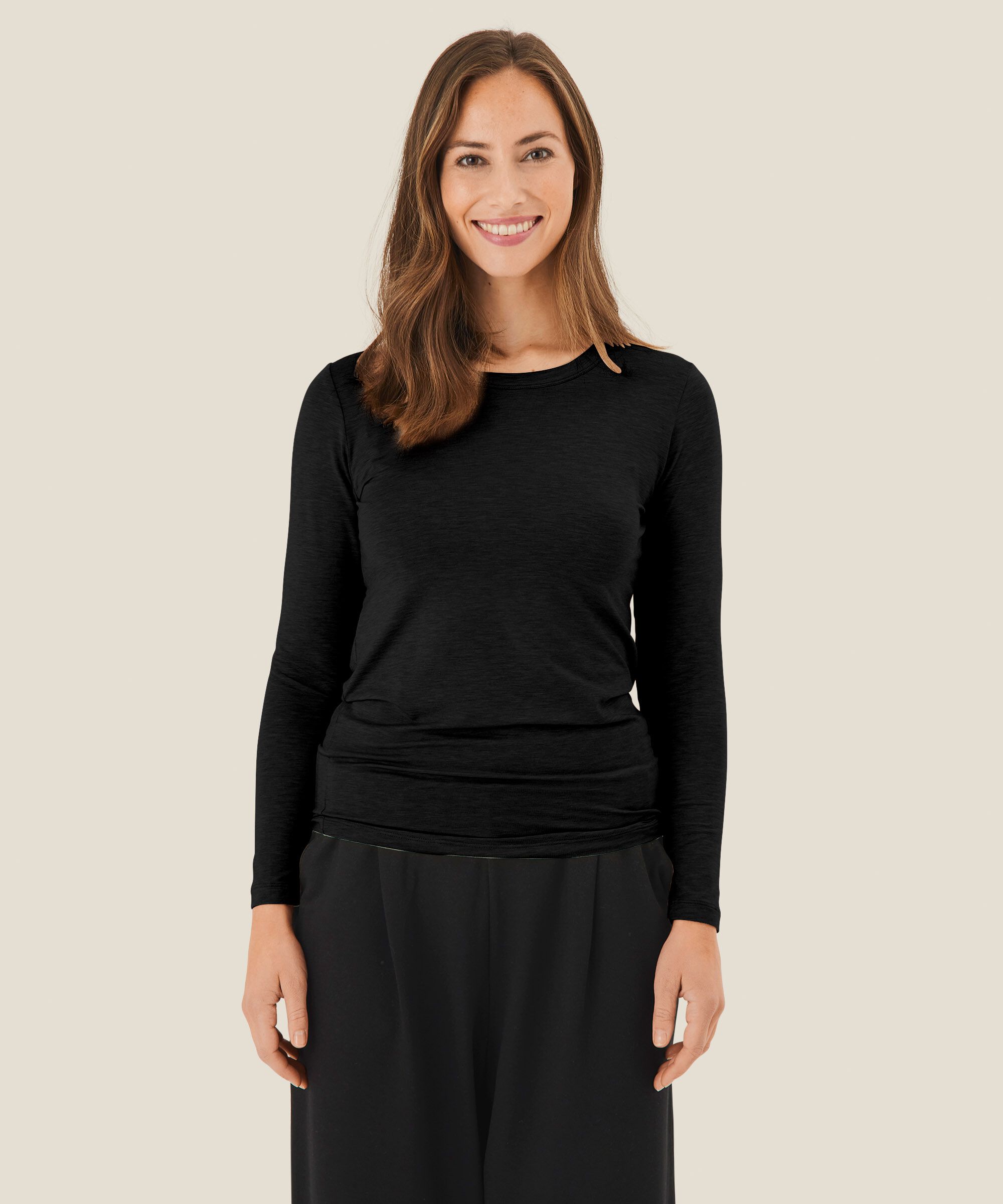 Doritla JERSEY Topp, Black