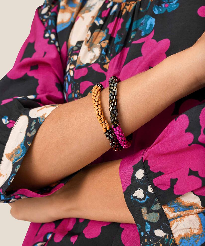 Ried Armbånd, Fuchsia Red