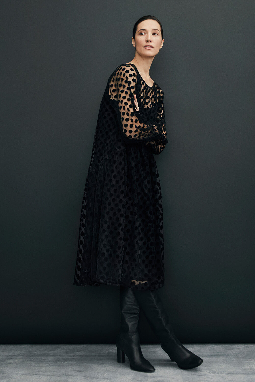 Noviel kjole - Black