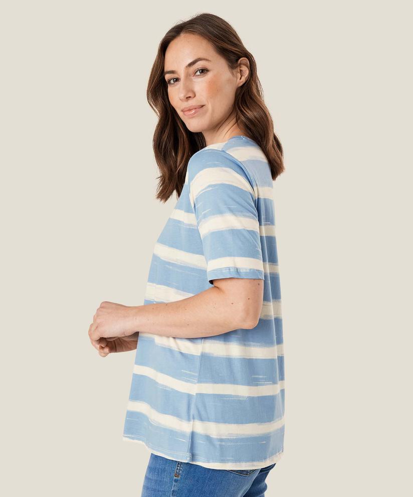 Butta JERSEY Topp, Ashley Blue