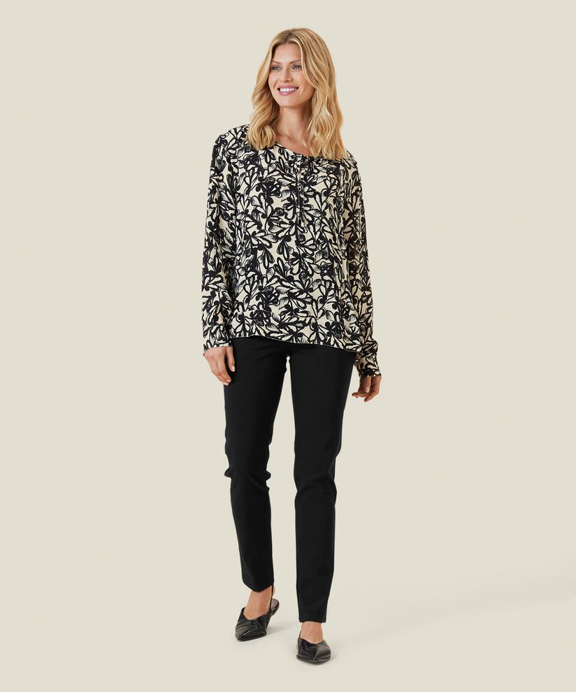 DOLLY BLUSE, Black