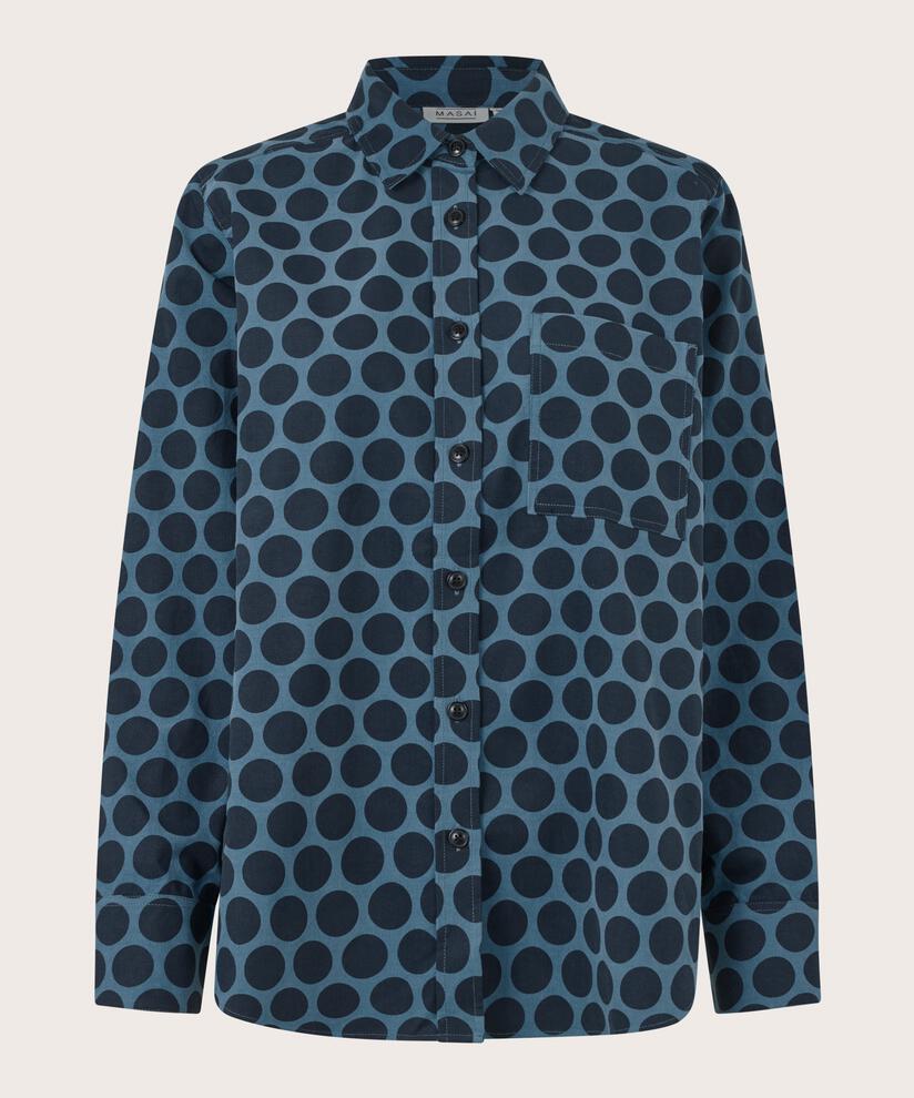 Indiba Skjorte, Navy Blazer