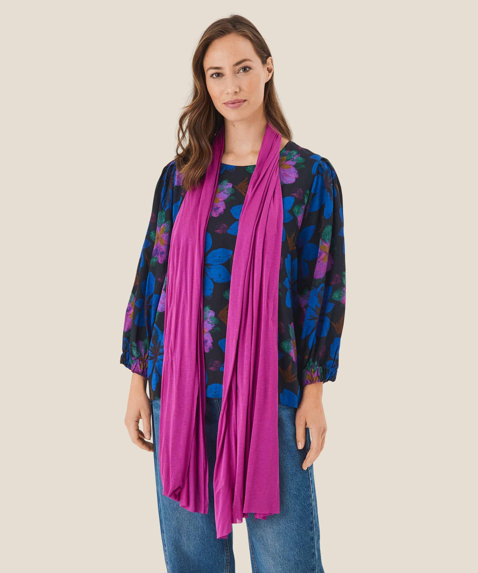 Amega JERSEY Skjerf, Wild Aster