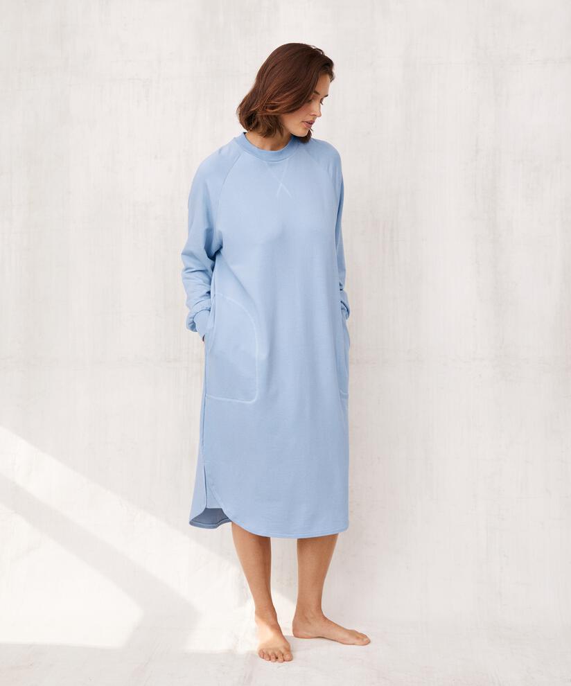 Ninen JERSEY Kjole, Blue Fog