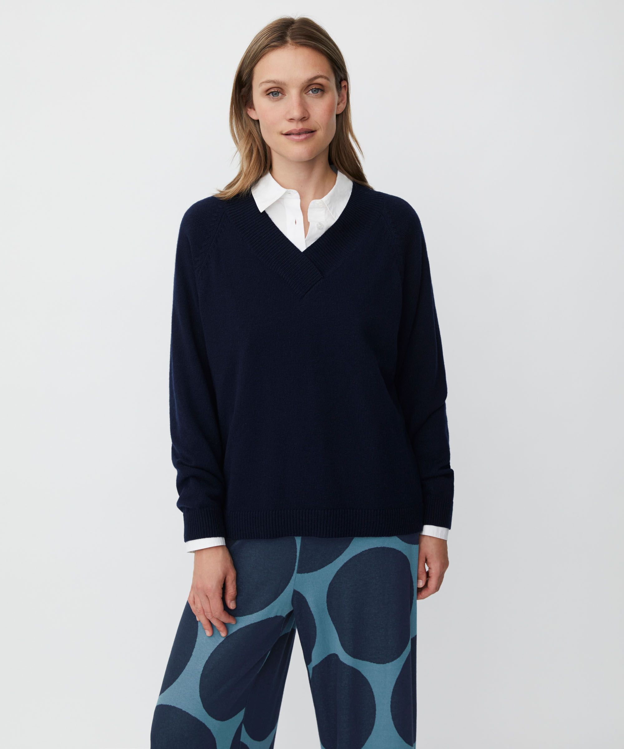 Fordane Strikkegenser, Navy Blazer