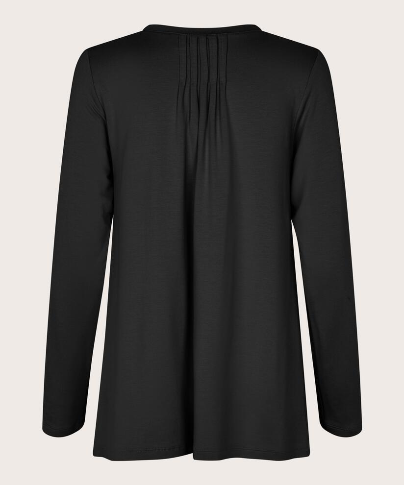 Berta JERSEY Topp, Black