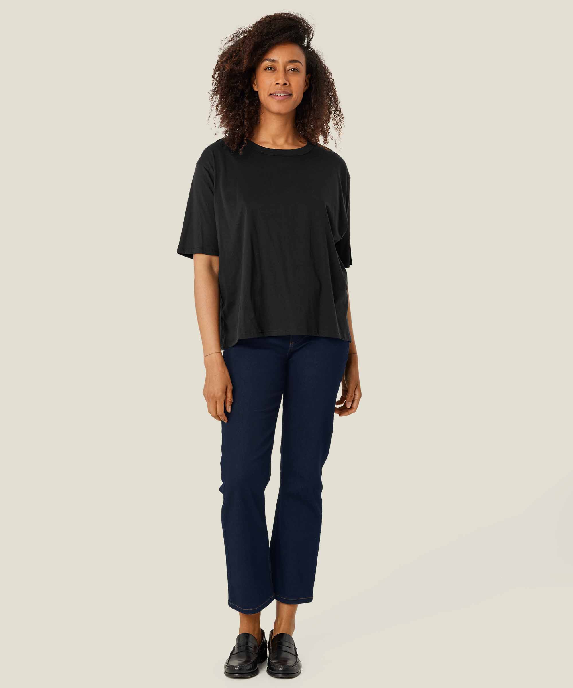 Doreann JERSEY Topp, Black