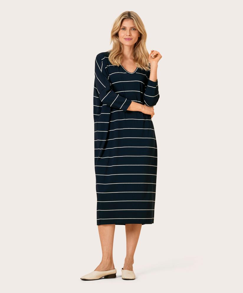 NYRINI JERSEY KJOLE, Navy