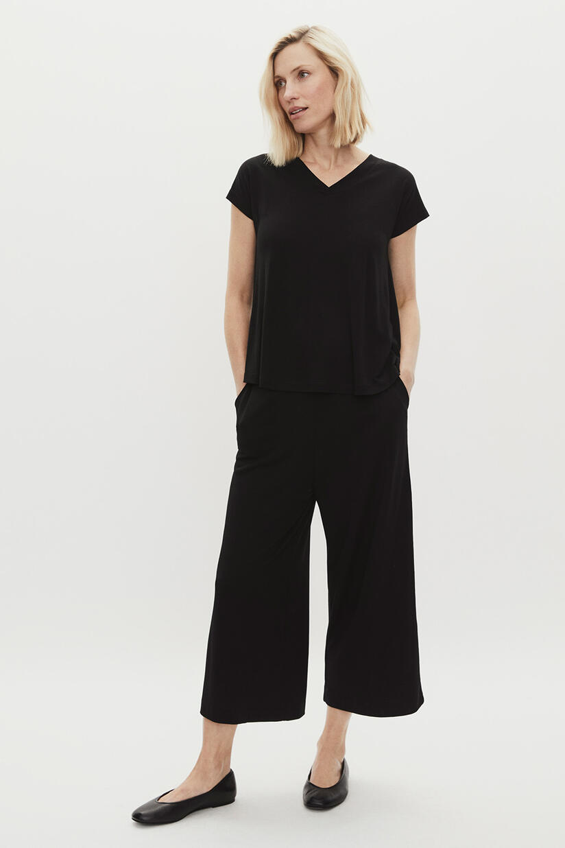 Pryvora JERSEY Bukser - Black, Efa Jersey Topp - Black