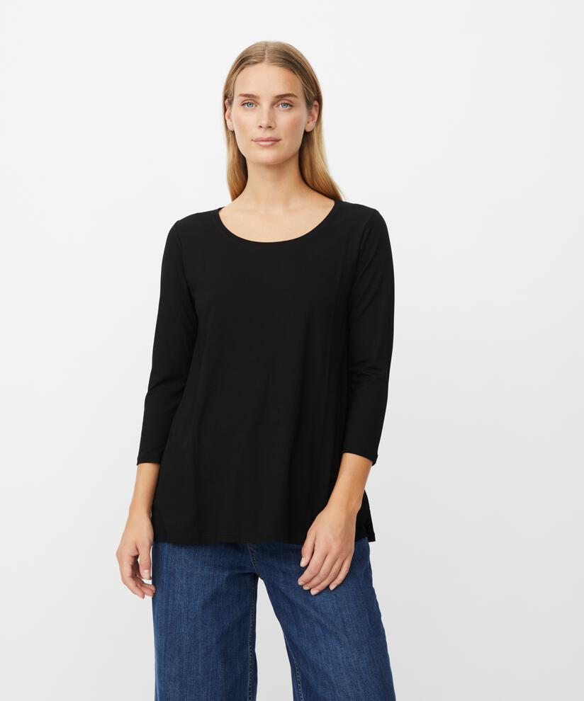 Cecille JERSEY Topp, Black