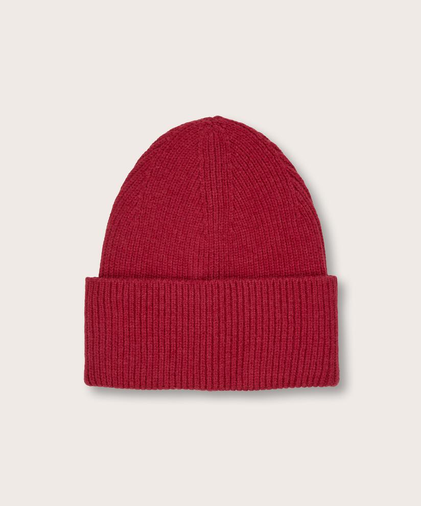 Strikkesett med lue, hansker og skjerf, Scarlet Sage