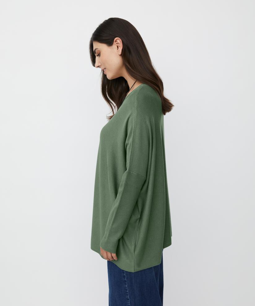 Fanasi Strikkegenser, Duck Green