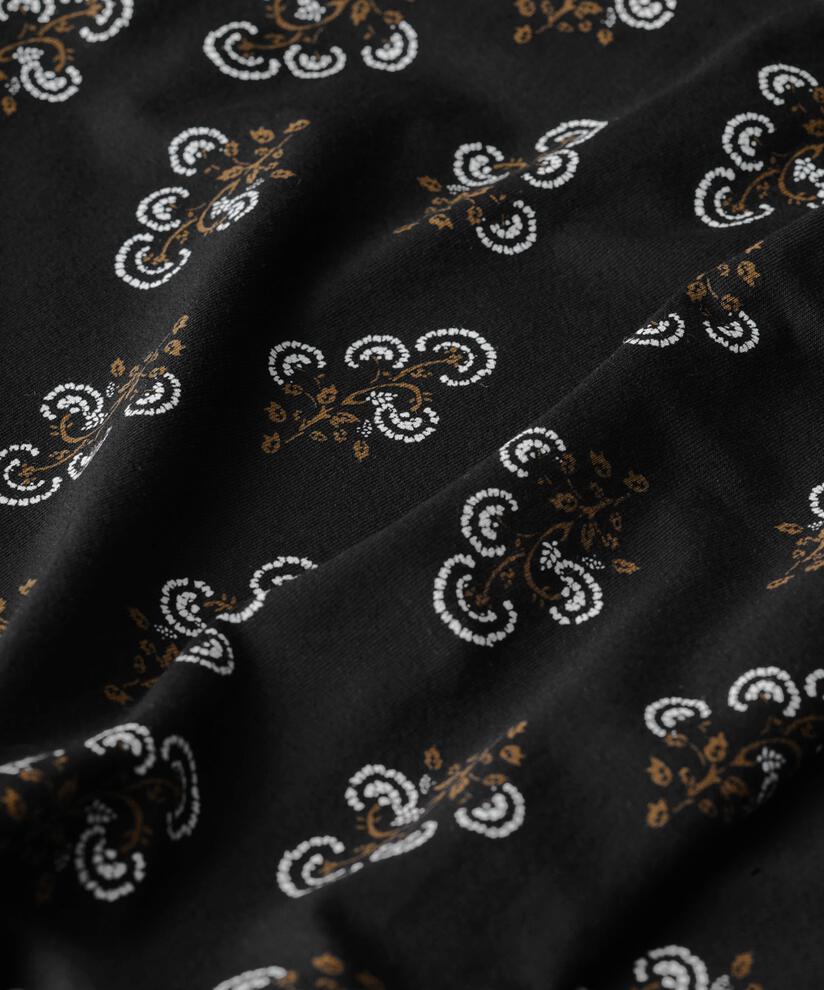OFINA JERSEY KJOLE, Bronze Brown