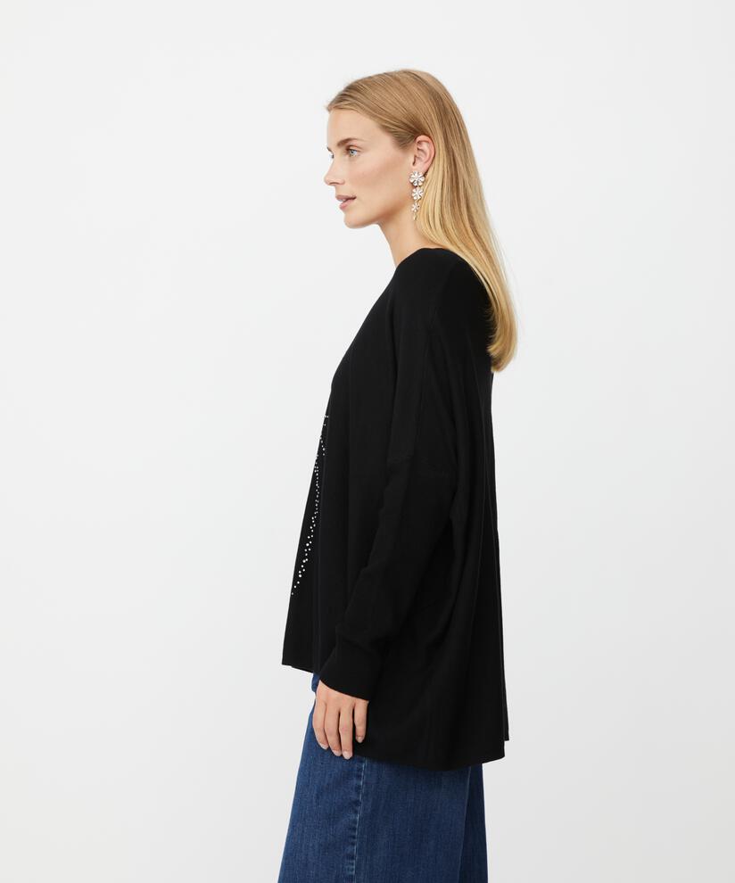 Fanasi Strikkegenser, Black