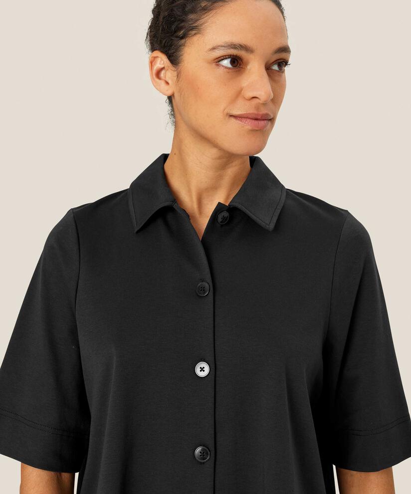 Ingelisa JERSEY Skjorte, Black