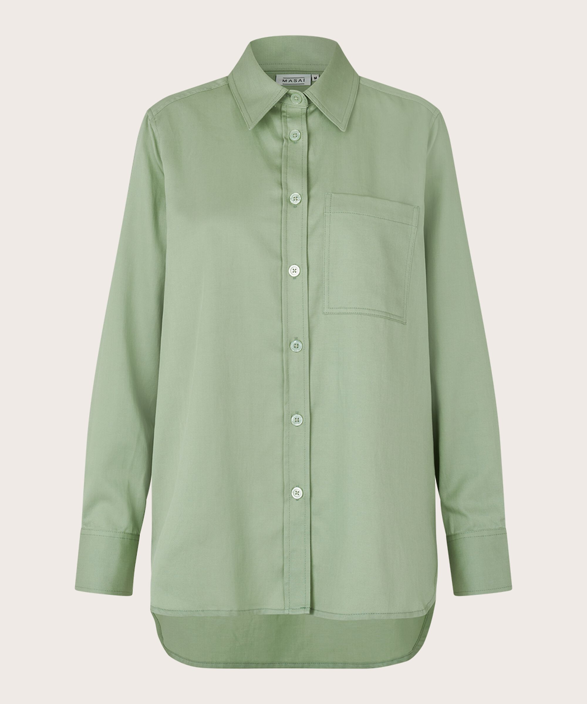 Indiba Skjorte, Frosty Green