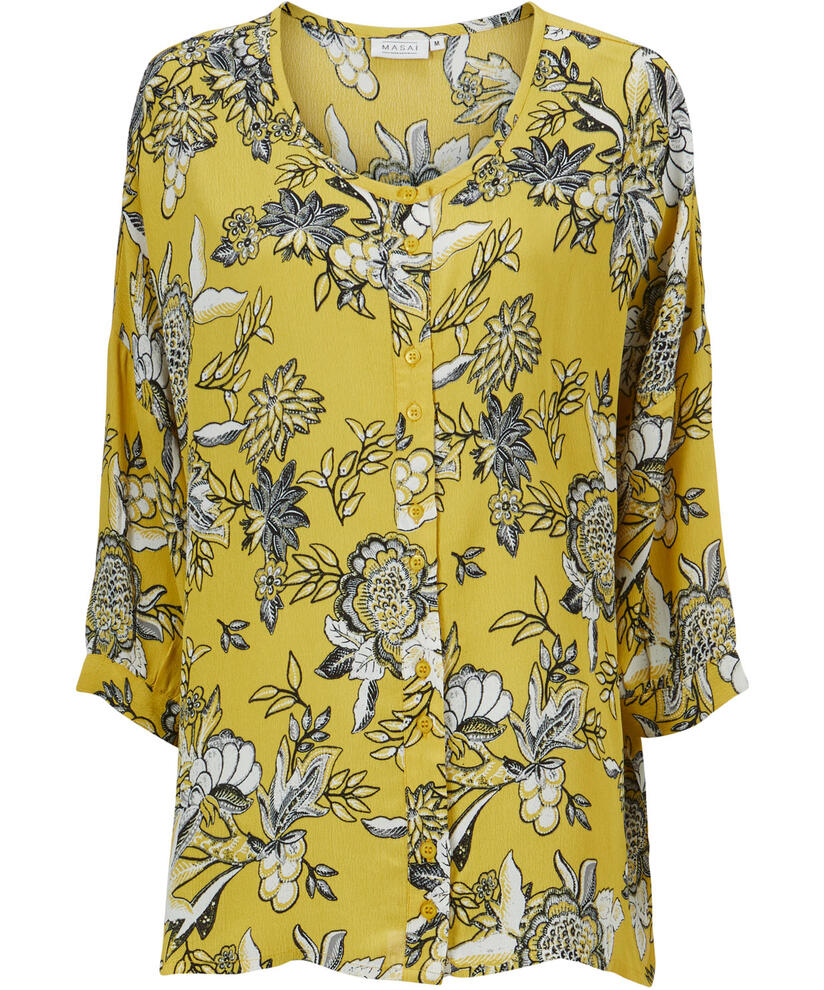 IMPI SKJORTE, Oil Yellow