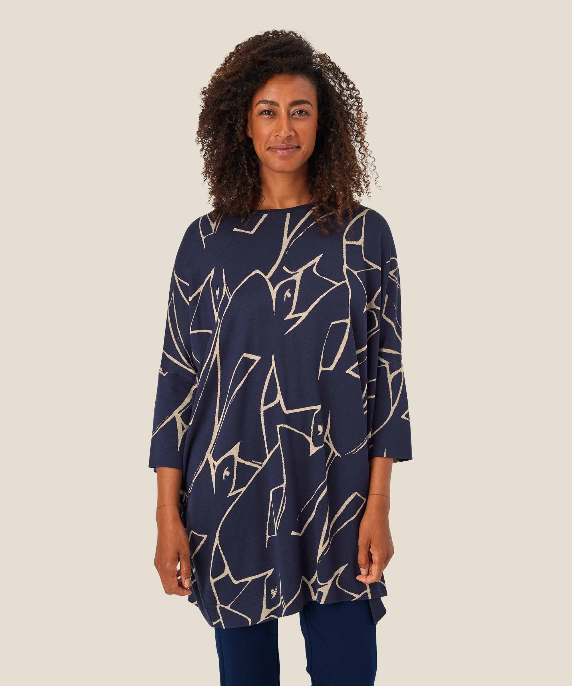 Gabini JERSEY Tunika, Navy Blazer