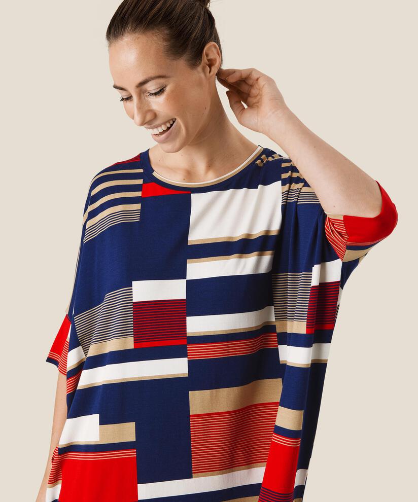 Gabina JERSEY Tunika, Goji Berry