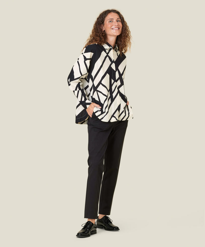 INA SKJORTE, Black